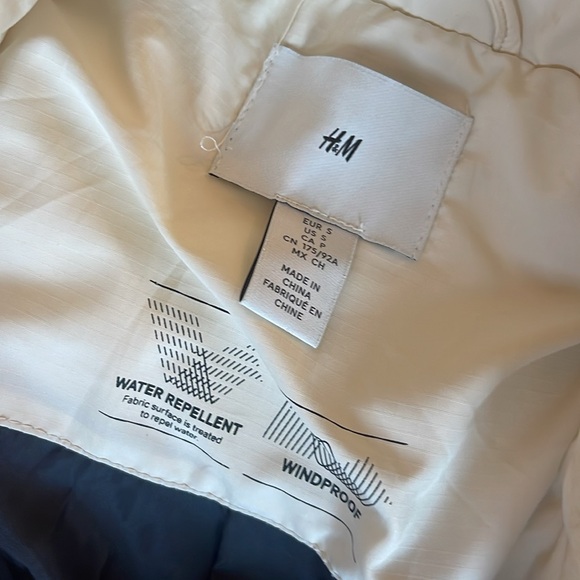 CREAM PUFFER JACKET - Picture 3 of 4